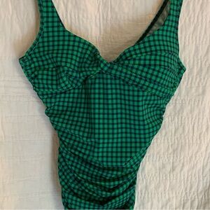 Miraclesuit  One-Piece  gingham Swimsuit